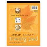 Pacon 2312 - Art1st Parchment Tracing Paper, 9 x 12, White, 50 Sheets-PAC2312