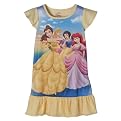 Toddler Girls' 2pc Short-sleeve Princess Gown - Yellow