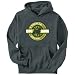 Hoodie Mens Dark Silver  A Barking Dog Never Bites - Dog Show Tibetan Terrier  Dogs