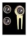 Philadelphia Flyers Divot Tool Golf Ball (2) Marker Set