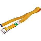 KH 安全帯用 アルミ 胴ベルト 1200mm イエロー 47418