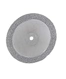 Plated Diamond Disc 50 Micron Super Flex 22mm OD .18mm W M13 Mandrel M13 Mandrel