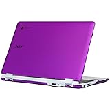 iPearl mCover Hard Shell Case for 11.6" Acer Chromebook 11 CB3-111 series Laptop (Purple)