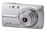 Electronics : Olympus Mju 760 Digital Compact Camera - Light Silver (7.1MP, 3x Optical Zoom) 2.5" LCD