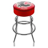NHL Calgary Flames Padded Bar Stool