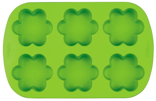 More image Wilton Mini 6 Cavity Flower Silicone Mold