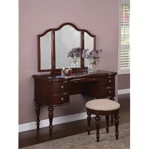 Marquis Vanity Mirror - Bench Cherry