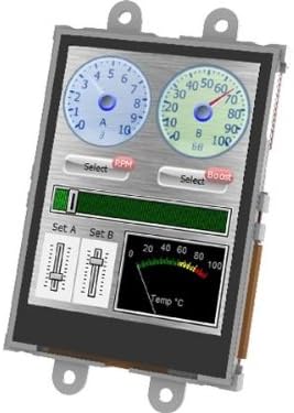 Display Modules 2.4" Intlgt Strt Kit w/2GB SD &amp; Prg Adptr