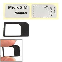 Micro SIM Card Adapter Converter Tray Holder for iPhone 4 4G