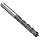 Melin Tool CCMG-E Solid Carbide Square Nose End Mill, General Purpose, AlTiN Coated, Single Cut, Multi-Flute, Center Cutting