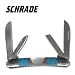 Schrade 4TUH Classic Uncle Henry Turquoise and Pearl Master Tobacco