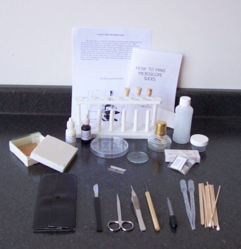 Microscope Accessory Set & Basic Biology Lab Equipment