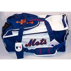 NEW YORK METS MLB Baseball Deluxe DUFFEL BAG New New Gift