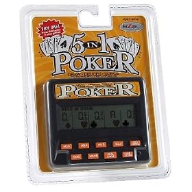 5 in 1 Poker Handheld Game