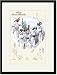 Black Framed/Matted Print 17x23, Album Blouses Nouvelles: Styles for a Friday