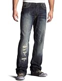 Ed Hardy Men's Eddie 5 Pocket Basic Loose Fit Jean