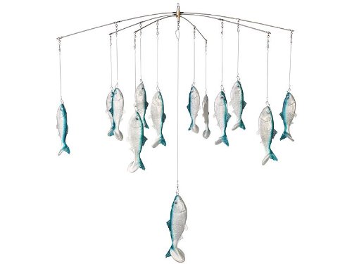 Tournament Cable Mega Mullet Dredge - 6-Arm Mega Mullet Dredge - Blue Color