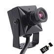 Super Mini 1/3" Color CMOS Video Audio CCTV Security Camera With Microhpone Plus AGPtek USB 2.0 All-in-one Card Reader