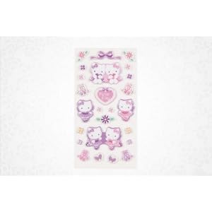Hello Kitty Puff Stickers: Plie Ballet