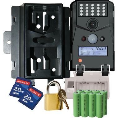 Blue Iris 2MP Infrared Portable Home Security Camera System