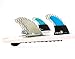 FCS II Performer Performance Core Carbon Quad Rear Surfboard Fins