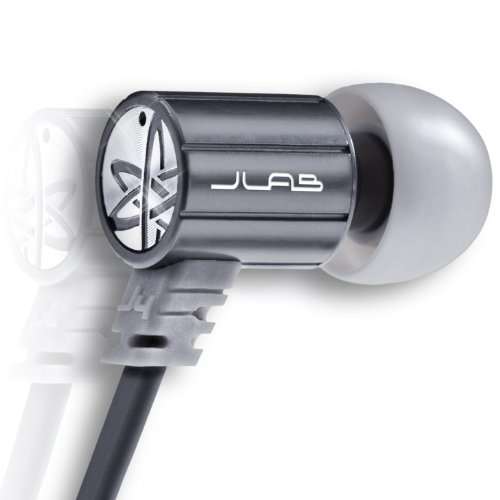 Best Price JBuds J4 Rugged Metal In-Ear Earbuds Style Headphones with Travel Case (Gun Metal)