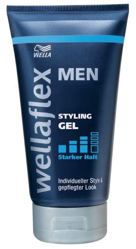 Wellaflex Men Styling Gel, starker Halt, 150ml