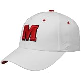 Zephyr Maryland Terrapins White DH Fitted Hat (7 1/4)
