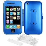 Amzer Aluminum Case w Stand - Blue