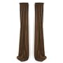 Drapery Panels - (Brown Velvet)