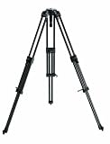 Manfrotto 350MVB 100mm Bowl 1-Stage Aluminum Video Tripod (Black)