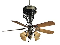 Casablanca Fans 6944D 54" New Orleans Centennial Brass Ceiling Fan w/ Light K4C-4-G911 & B522 Blades