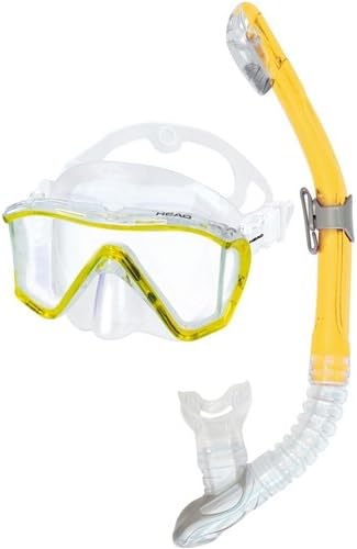 HEAD by Mares Manta Mask Marlin Dry Snorkel Combo