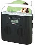 from Duronic Duronic RCD025B Portable Black CD Player with AM/FM Radio - Connect & play from MP3 Player/Ipod/Iphone (Model RCD025B)