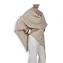 Cashmere Poncho - 060 Oatmeal by Catherine Robinson