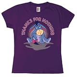 Disney - Winnie The Pooh - Eeyore Thanks Nothing Ladies T-Shirt