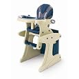 Foundations Transitions High Chair, Blue/Almond
