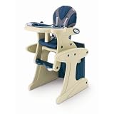 Foundations Transitions High Chair, Blue/Almond