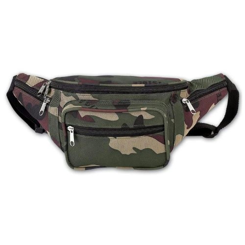 Extreme Pak Invisible Pattern Camo Water Repellent Waist Bag