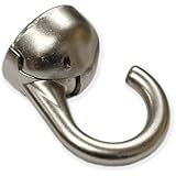 Hangman Products Elephant Hook Ceiling Hanger, Nickel