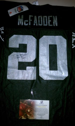 Darren McFadden Signed Oakland Raiders Jersey