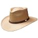 Barmah Crushable Straw Panama Hat, Putty