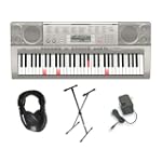 Casio LK-270 Premium Lighted Keyboard Pack with Power Supply, Keyboard Stand and Professional Closed Cup Stereo Headphones