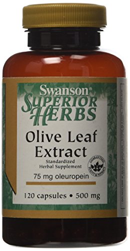 Swanson Olive Leaf Extract 500 mg 120 Caps