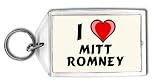 I love Mitt Romney Keychain