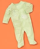 Little Me Baby Boy Frog & Snail Footie