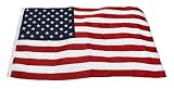 6X10′ 2-Ply Polyester American Flag, Sewn Stripes, Embroidered Stars, Heading and Grommets – Quinn Flags Brand