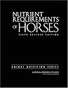 Nutrient Requirements of Horses