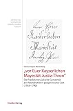 Produkt-Bild: "vor Euer Kayserlichen Mayest&auml;t Justiz-Thron": Die Frankfurter j&uuml;dische Gemeinde am Reichshofrat in josephinischer Zeit (1765-1790)