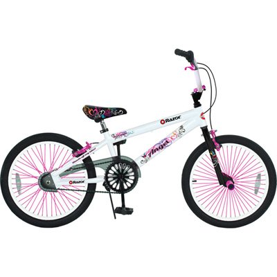 Razor Girl's Angel Bike (White, 20-Inch)